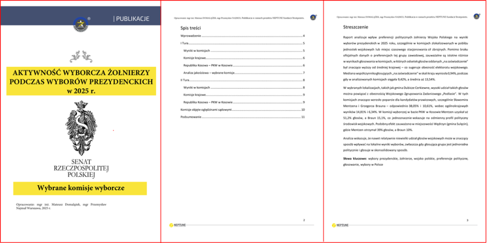 Raport fundacji Stratpoints