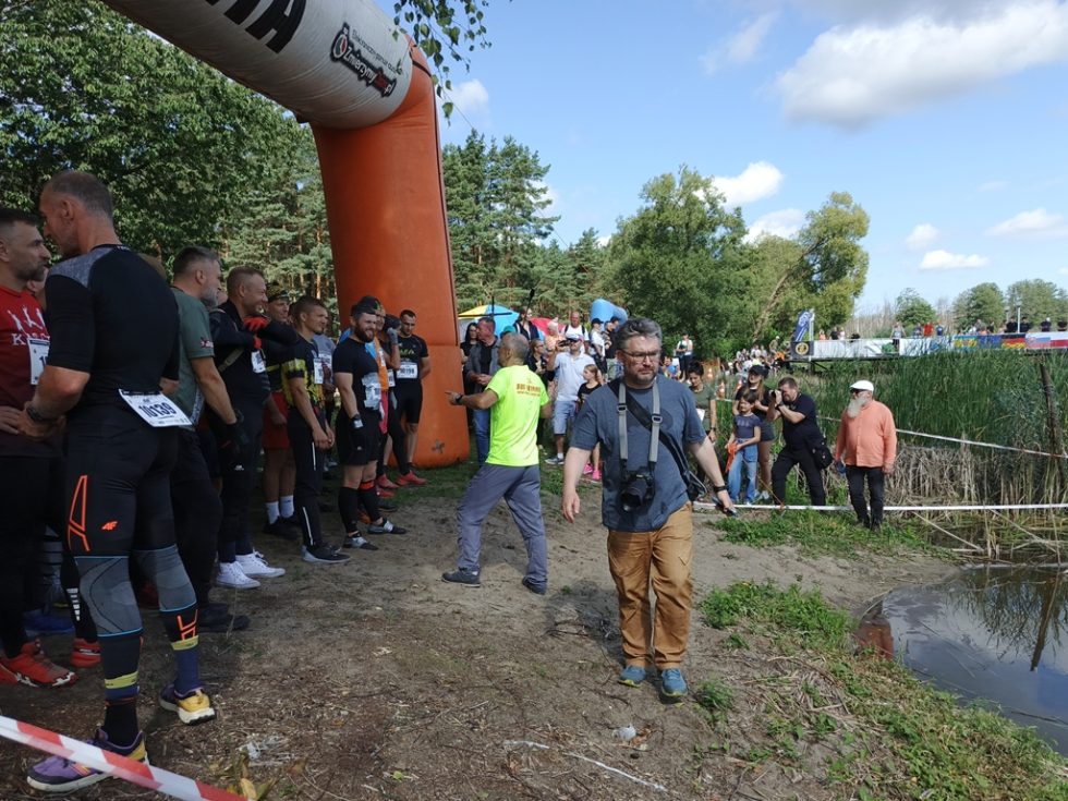 Tuż przed startem XX edycji „Biegu Katorżnika”.