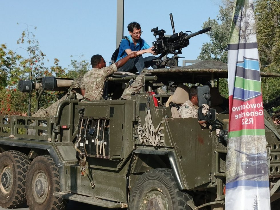 Pojazd Brytyjczyków.