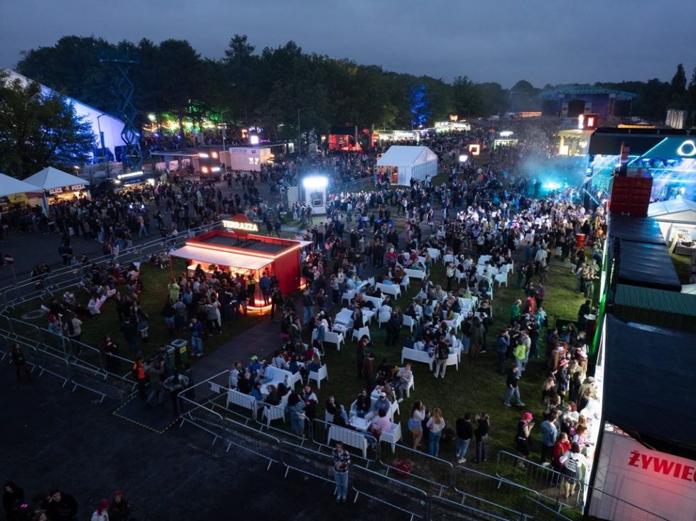 Infrastruktura Orange Warsaw Festival.