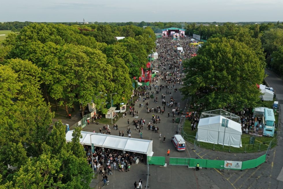Infrastruktura Orange Warsaw Festival.