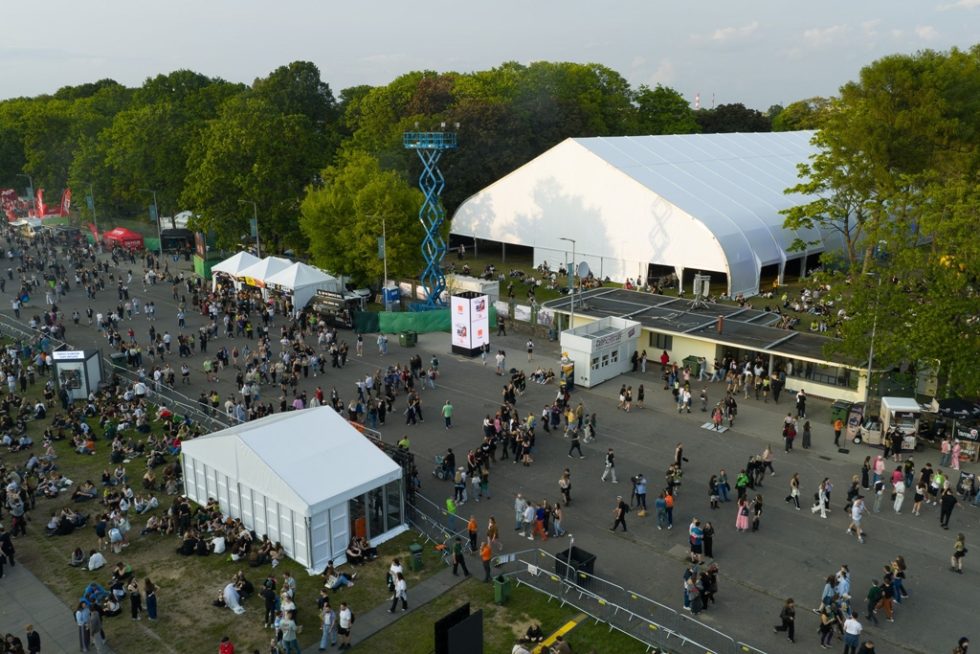 Infrastruktura Orange Warsaw Festival.