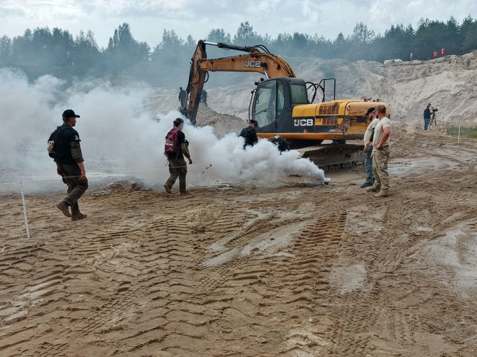 Piaskownia. Od pierwszej edycji zdecydowanie wygrywa w kategorii najtrudniejszych punktów na biegu.
