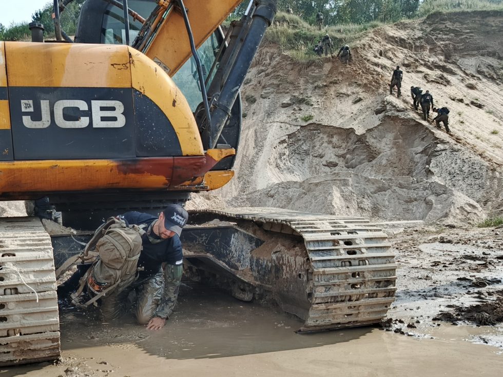Piaskownia. Od pierwszej edycji zdecydowanie wygrywa w kategorii najtrudniejszych punktów na biegu.