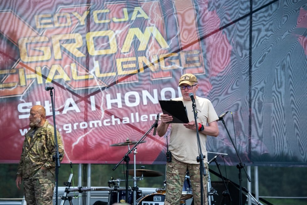 Od pierwszej edycji mam przyjemność prowadzić GROM Challenge. Fot. PJ