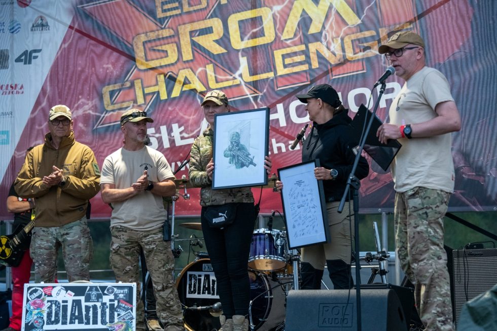 Od pierwszej edycji mam przyjemność prowadzić GROM Challenge. Fot. PJ