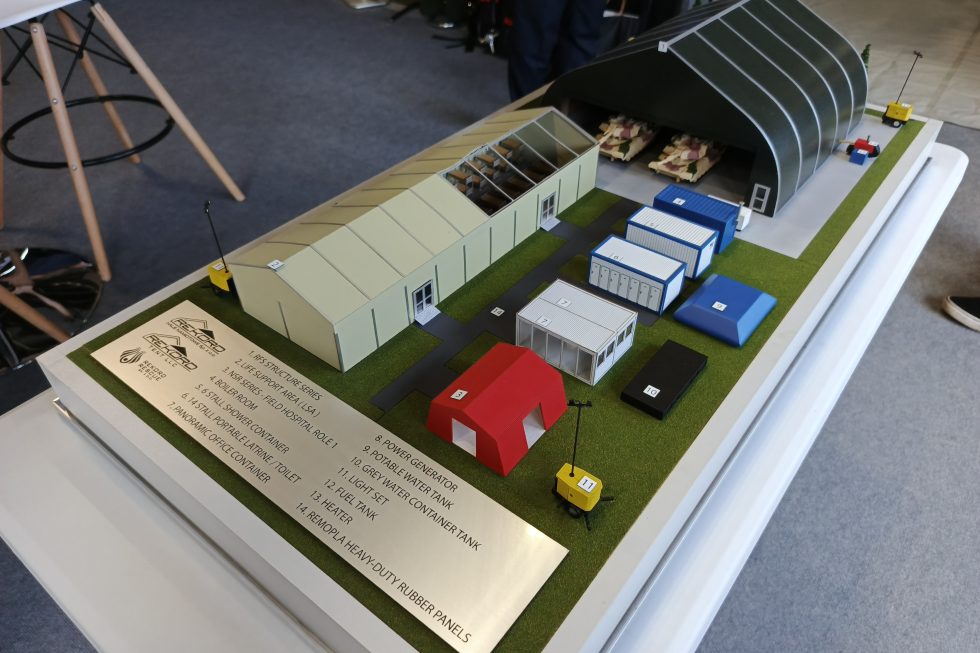 Makieta prezentująca niewielką część oferty REKORD GROUP.