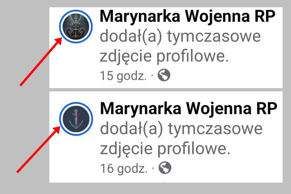 Kontrowersyjna grafika szybko zniknęła ze zdjęcia profilowego MW na Facebooku.
