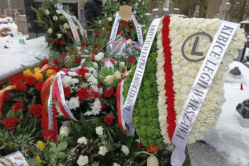 Grób Wiesława Lechowicza.